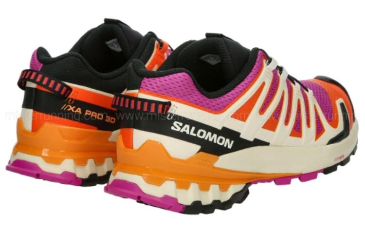 Lookbook SALOMON 萨洛蒙 XA Pro 3D V9 舒適 防滑 低筒 戶外功能鞋 女款 紫橙