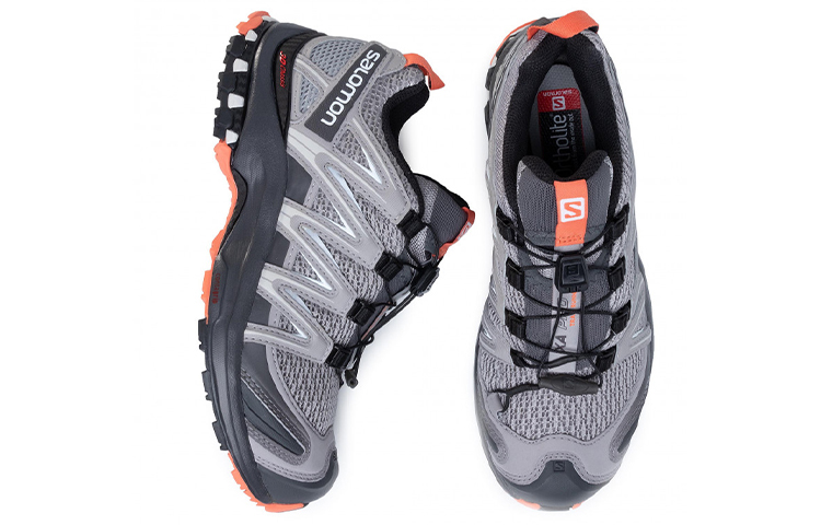 Shop (W) Salomon XA PRO 3D 女款 '灰黑橙' 运动鞋 409776