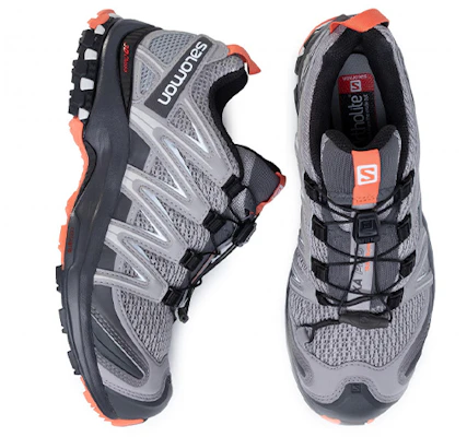 (W) Salomon XA PRO 3D 女款 '灰黑橙' 运动鞋 409776 Shop (W) Salomon XA PRO 3D 女款 '灰黑橙' 运动鞋 409776