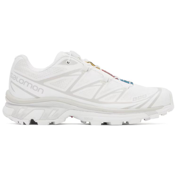 Order SALOMON薩洛門 XT-6 休閒百搭 減震耐磨 低筒 戶外功能鞋 女款 白色