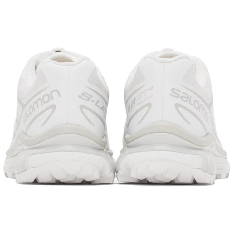 Shop SALOMON薩洛門 XT-6 休閒百搭 減震耐磨 低筒 戶外功能鞋 女款 白色