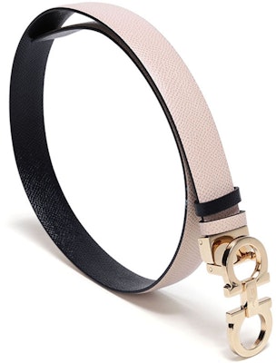 (W) 萨尔瓦托·菲拉格慕可双面牛皮腰带象牙色/黑色 2.5厘米 23A565-0674559 Lookbook (W) 萨尔瓦托·菲拉格慕可双面牛皮腰带象牙色/黑色 2.5厘米 23A565-0674559