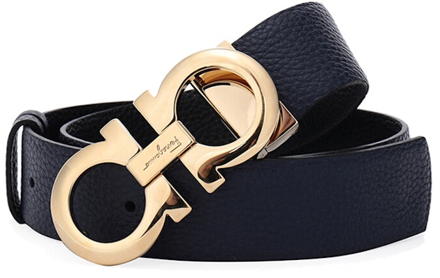 (W) 萨尔瓦托·菲拉格慕双面皮带,海军蓝/黑色,3.5厘米 23A564-0673941 Lookbook (W) 萨尔瓦托·菲拉格慕双面皮带,海军蓝/黑色,3.5厘米 23A564-0673941