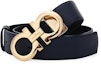 Lookbook (W) 萨尔瓦托·菲拉格慕双面皮带,海军蓝/黑色,3.5厘米 23A564-0673941