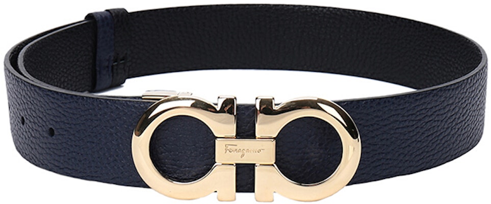 (W) 萨尔瓦托·菲拉格慕双面皮带,海军蓝/黑色,3.5厘米 23A564-0673941 Purchase (W) 萨尔瓦托·菲拉格慕双面皮带,海军蓝/黑色,3.5厘米 23A564-0673941