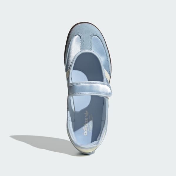 Order (W) サンバジェーンスニーカー - アディダス レディース レトロ カジュアル シューズ クリスタルスカイ/クリームホワイト/ガム IH9206