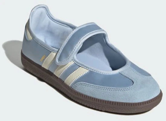 (W) サンバジェーンスニーカー - アディダス レディース レトロ カジュアル シューズ クリスタルスカイ/クリームホワイト/ガム IH9206 Shop (W) サンバジェーンスニーカー - アディダス レディース レトロ カジュアル シューズ クリスタルスカイ/クリームホワイト/ガム IH9206