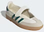 Shop (Women) Samba OG / adidas Samba OG Classic Sneakers Off White/Collegiate Green/Gold Metallic IH6485