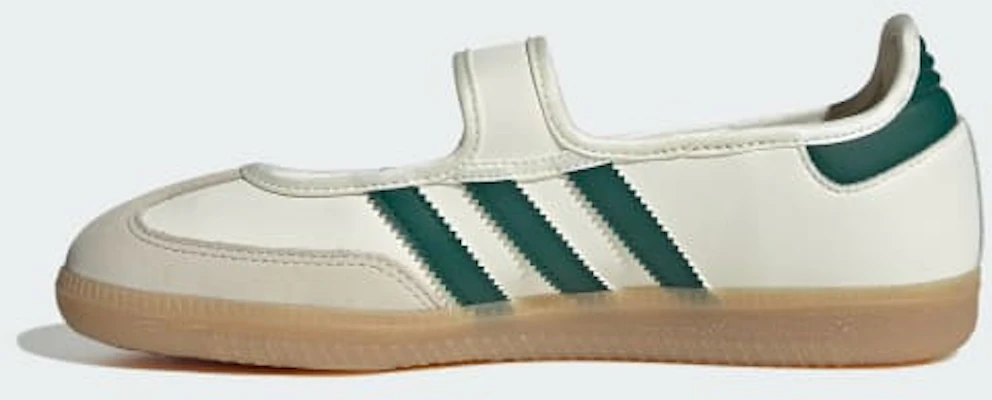 (Women) Samba OG / adidas Samba OG Classic Sneakers Off White/Collegiate Green/Gold Metallic IH6485 Details for (Women) Samba OG / adidas Samba OG Classic Sneakers Off White/Collegiate Green/Gold Metallic IH6485
