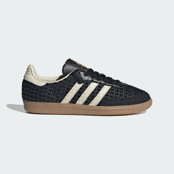 (Women) Samba OG / adidas Samba OG Core Black/Cream White/Gold Metallic HQ9282