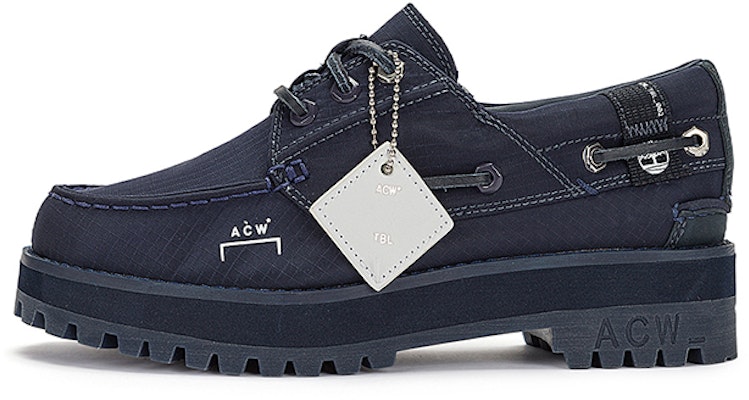 (Women) Timberland x A COLD WALLWaterproof Authentic 3 Eye Boat Shoe 'Navy' A684KW Buy (Women) Timberland x A COLD WALLWaterproof Authentic 3 Eye Boat Shoe 'Navy' A684KW