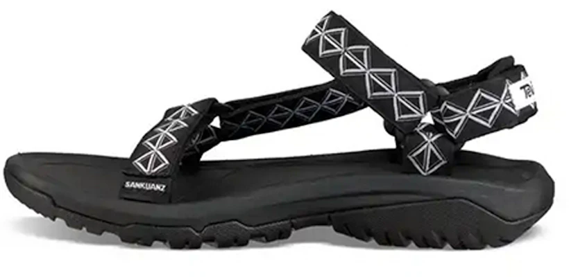 (Women) SANKUANZ x Teva Hurricane XLT2 Black Sandals with Velcro Straps. 1102750 Black Buy (Women) SANKUANZ x Teva Hurricane XLT2 Black Sandals with Velcro Straps. 1102750 Black