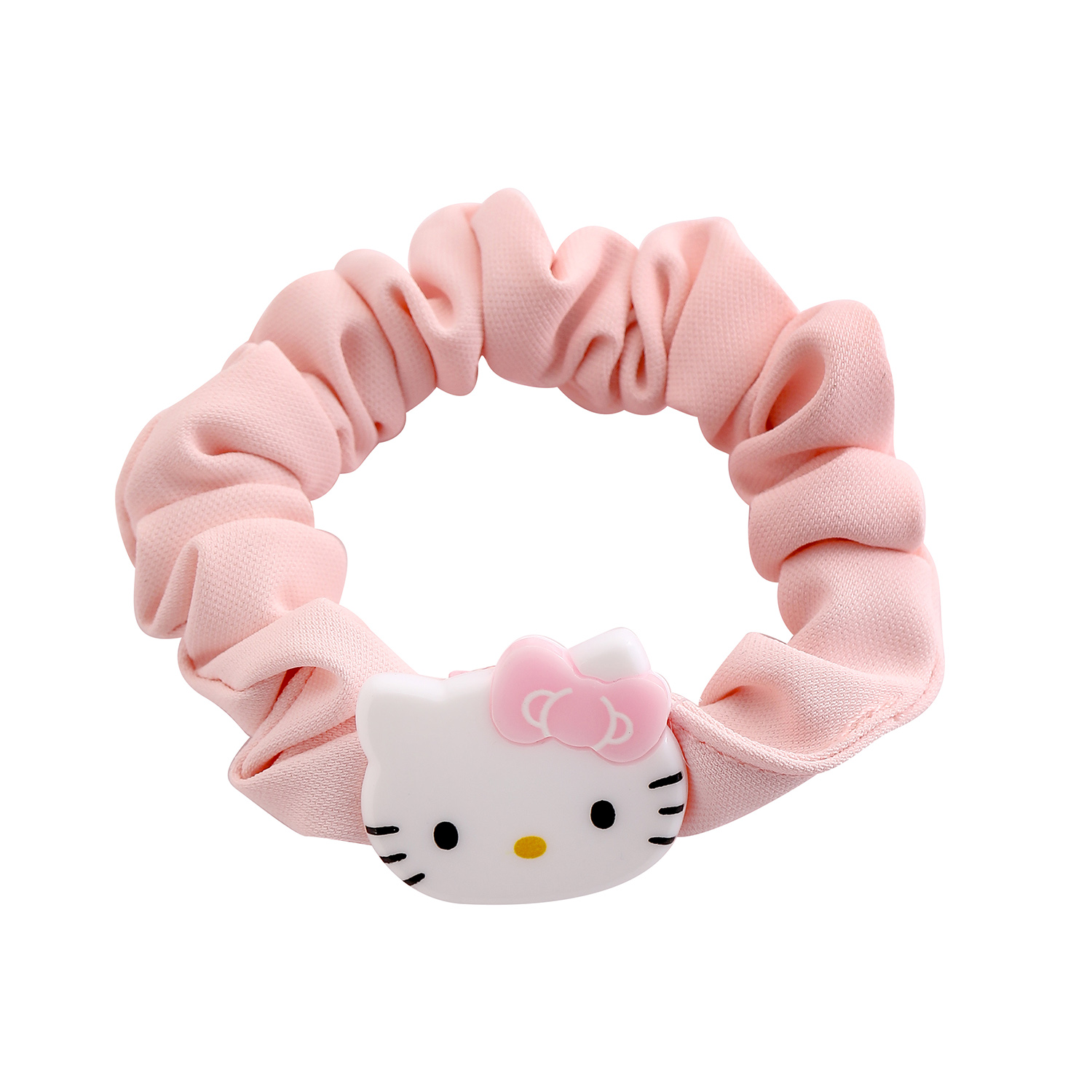 (Women) Sanrio Hello Kitty Hair Tie Bun Decor - Cute & Creative Daily Wear for Women. RUDT8404