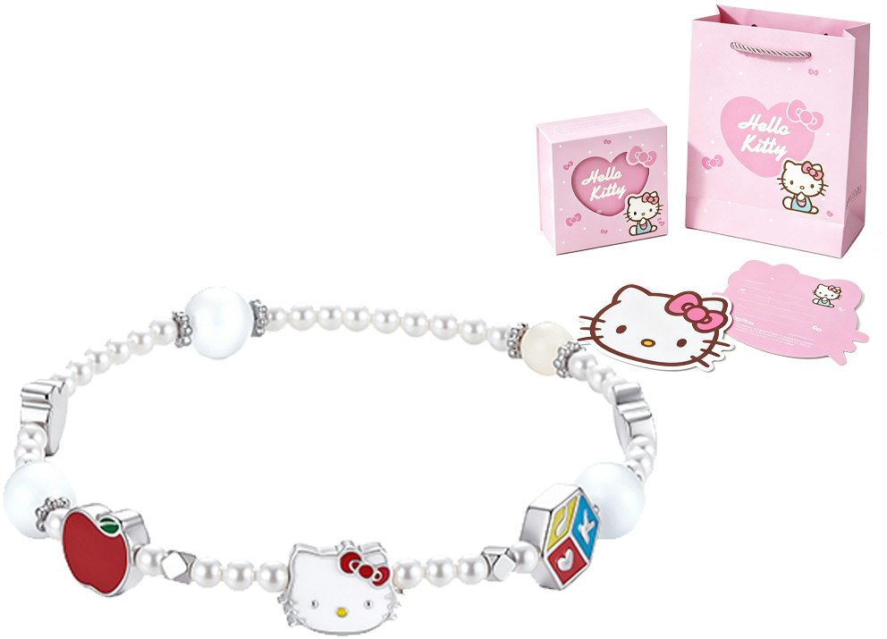 women-sanrio-hello-kitty-princess-style-heart-and-butterfly-pearl-alloy-bracelet-for-women-xf-sl-00021