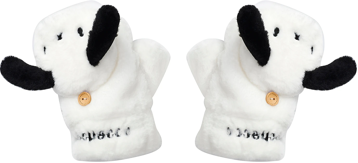 women-sanrio-pochacco-ear-warmer-open-toe-outdoor-polyester-knit-gloves-for-women-st-5008
