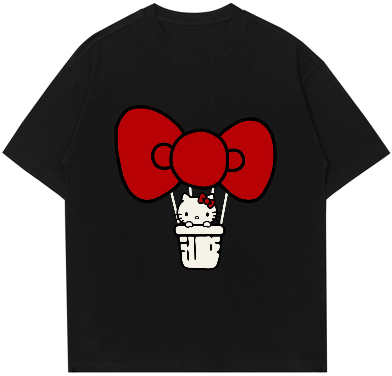 women-sanrio-x-hello-kitty-premium-cotton-retro-streetwear-loose-fit-t-shirt-jl-cg-3080-aa