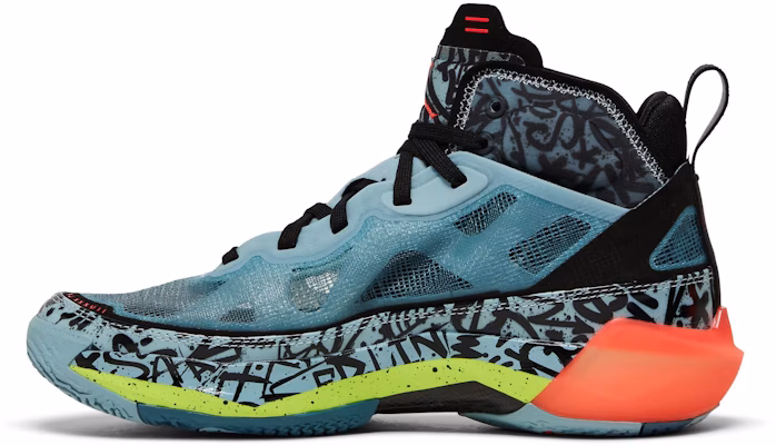 (Women) Satou Sabally x Air Jordan 37 'Grafitti' DV3142-367 Lookbook (Women) Satou Sabally x Air Jordan 37 'Grafitti' DV3142-367