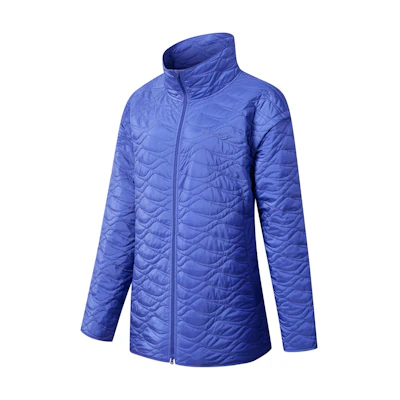 (Women) Saucony Padded Jacket Pastel Lilac Blue Casual Thickened Stand Collar SC1249062B-BL36