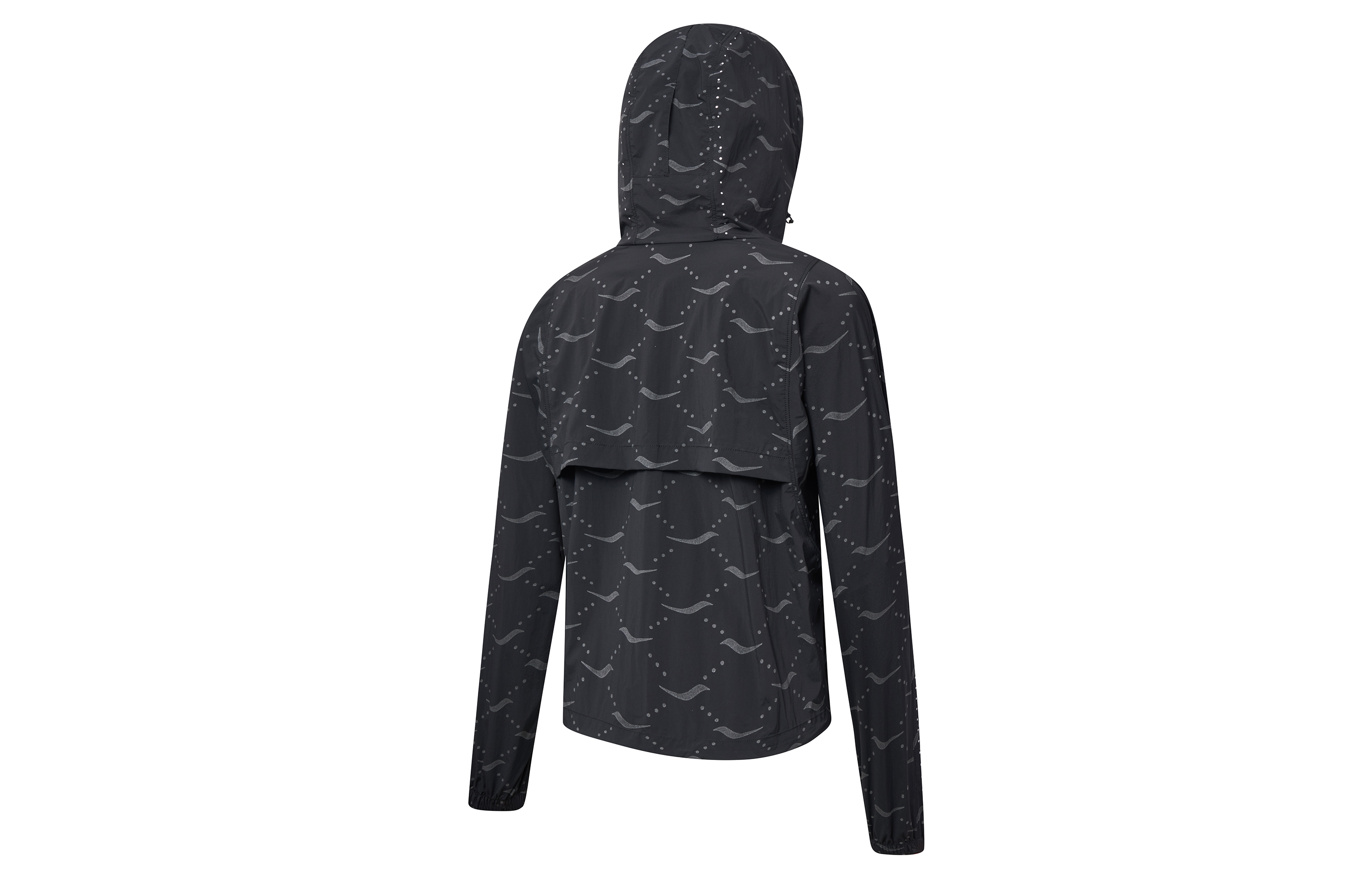 Lookbook (W) 索康尼全印花透气跑步夹克 黑色 SC1230076A-PR05