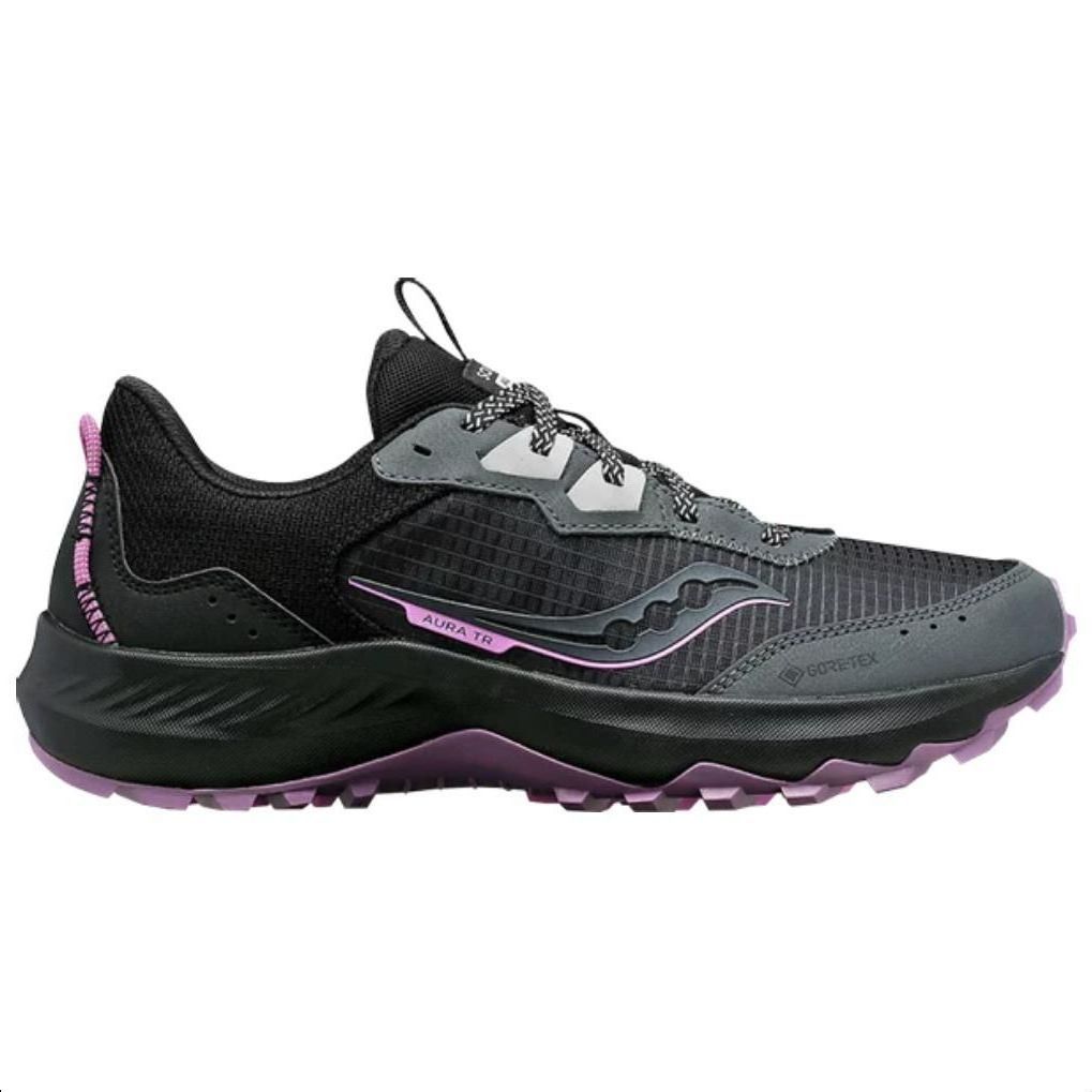 Order (Women) Saucony Aura TR GORE-TEX 'Shadow Black' S10866-10