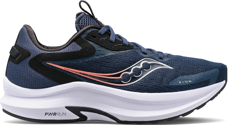 (W) Saucony Axon 2 'Navy Silver' Lelaki/Wanita Kasut Sukan. S10732-116 Order (W) Saucony Axon 2 'Navy Silver' Lelaki/Wanita Kasut Sukan. S10732-116
