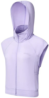 (Women) Saucony Breathable Hooded Vest Light Purple SC1239140-1 Buy (Women) Saucony Breathable Hooded Vest Light Purple SC1239140-1