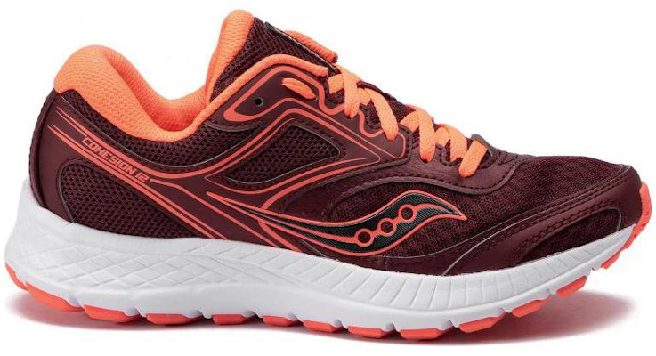 (Women) Saucony Cohesion 12 'Deep Red' S10471-9 Order (Women) Saucony Cohesion 12 'Deep Red' S10471-9