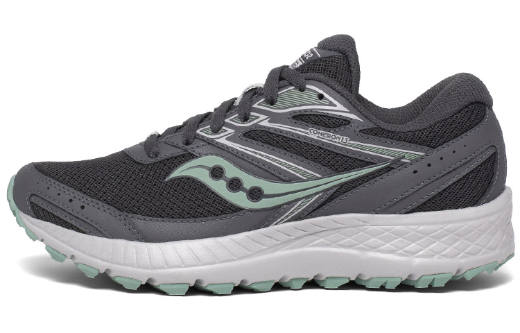 (Women) Saucony Cohesion 13 TR 'Dark Grey Mint Green' S10563-2
