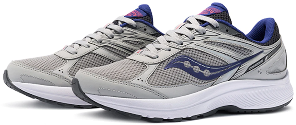 (Women) Saucony Cohesion 14 'Grey Purple' S10628-4 Lookbook (Women) Saucony Cohesion 14 'Grey Purple' S10628-4