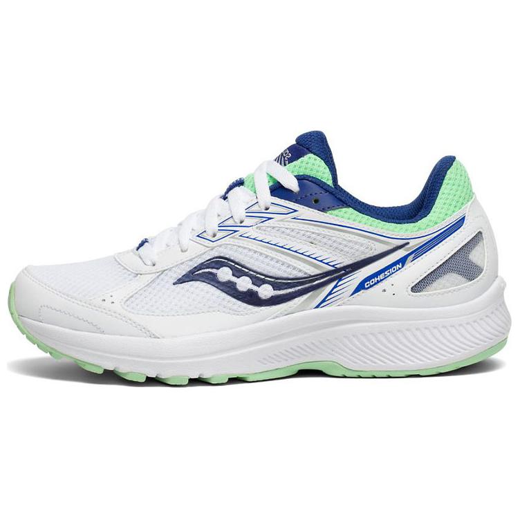 (Women) Saucony Cohesion 14 'White Navy Mint' S10628-7