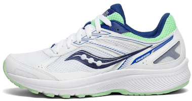 (Women) Saucony Cohesion 14 'White Navy Mint' S10628-7 (Women) Saucony Cohesion 14 'White Navy Mint' S10628-7