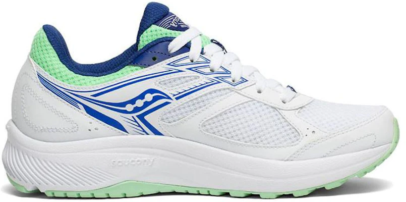 (Women) Saucony Cohesion 14 'White Navy Mint' S10628-7 Order (Women) Saucony Cohesion 14 'White Navy Mint' S10628-7