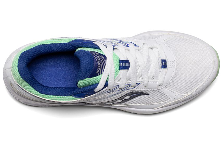 Shop (Women) Saucony Cohesion 14 'White Navy Mint' S10628-7