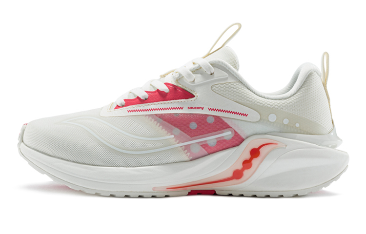 (W) Saucony Coyote Hybrid 'White Red'