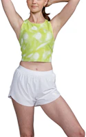 (Women) Saucony Endorphin Fashionable Comfortable Soft Green Crop Tank Top Women. SAW800492-SLS5 (Women) Saucony Endorphin Fashionable Comfortable Soft Green Crop Tank Top Women. SAW800492-SLS5