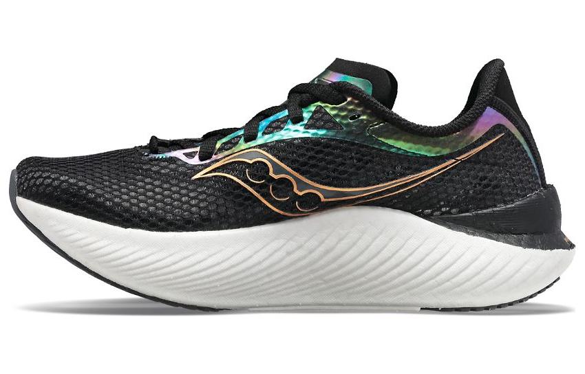 (Women) Saucony Endorphin Pro 3 Low-Top Running Shoes Black (M Width) S10755-10(M Wide)