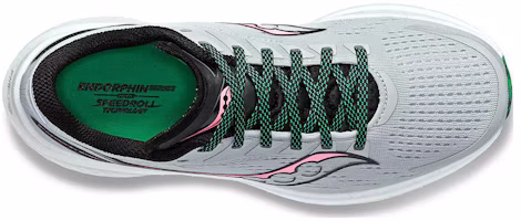 Shop Saucony Endorphin Speed 快感速度3 減震防滑耐磨 低筒 跑步鞋 女性款 灰色