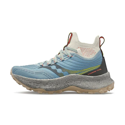(W) Saucony Endorphin Trail Mid Slate Blue