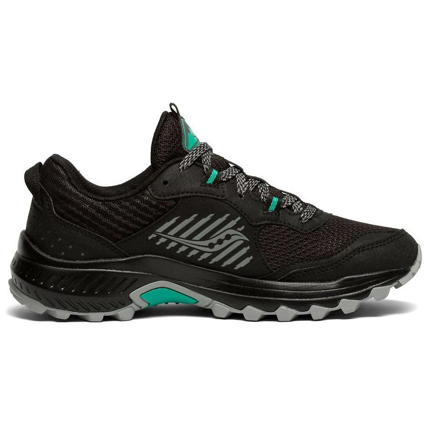 Order (W) Saucony Excursion TR15 GTX Lebar 'Hitam Jade' S10673-1