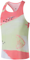 (Women) Saucony Floral Colorblock Sleeveless Sports Vest - Off White SC1239062-1 (Women) Saucony Floral Colorblock Sleeveless Sports Vest - Off White SC1239062-1