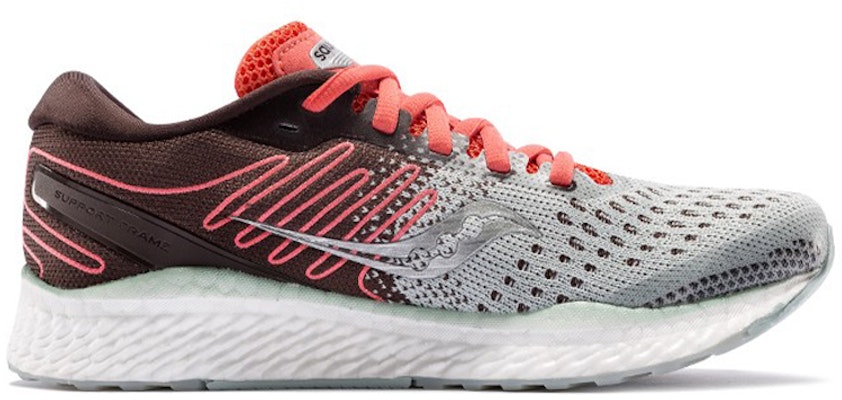 (W) Saucony Freedom 3 'Sky Grey Coral' Sepatu Lari Wanita Abu Coral S10543-45 Order (W) Saucony Freedom 3 'Sky Grey Coral' Sepatu Lari Wanita Abu Coral S10543-45