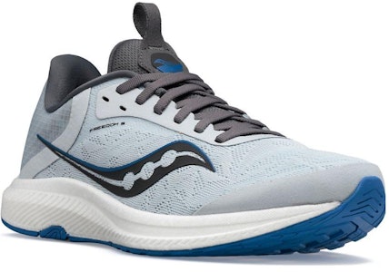 Saucony Freedom 自由5 低筒 跑步鞋 女款 藍灰 Lookbook Saucony Freedom 自由5 低筒 跑步鞋 女款 藍灰