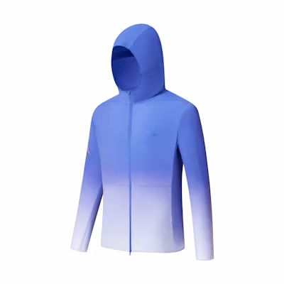 (Women) Saucony Gradient Breathable Hooded Jacket for Women - Midnight Blue SC2230109A-PR13