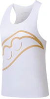 (Women) Saucony Graphic Print Casual Tank Top Pearl White SC1239308A-WT02 (Women) Saucony Graphic Print Casual Tank Top Pearl White SC1239308A-WT02