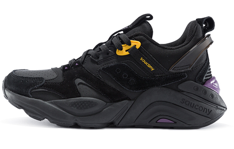 (Women) Saucony Grid 9000 Winter Black Retro Low-Top Breathable Casual Shoes S69001-2 (M Wide)