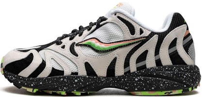 (Women) Saucony Grid Azura 2000 'Beige Black' S707441 (Women) Saucony Grid Azura 2000 'Beige Black' S707441