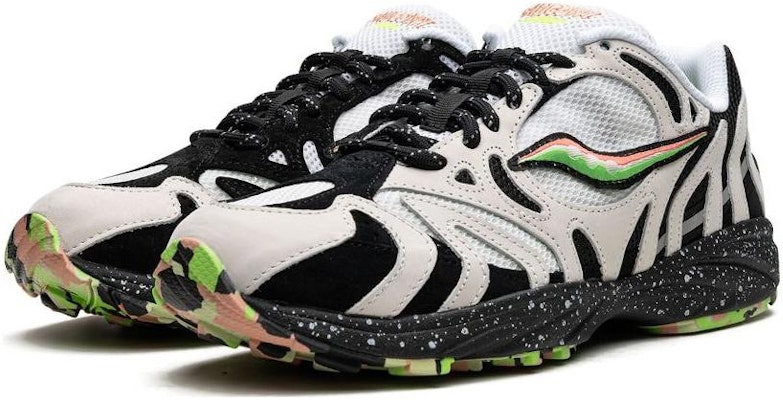 (W) サッカニー グリッドアズーラ2000 ベージュ/ブラック S707441 Lookbook (W) サッカニー グリッドアズーラ2000 ベージュ/ブラック S707441