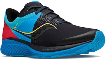 Lookbook 索康尼 Guide 14 Runshield 慢跑跑步鞋 黑藍色 女款