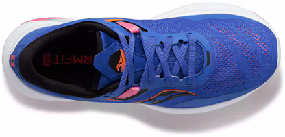 Shop Saucony Guide 15 支撐 低幫 跑步鞋 女款 藍白色