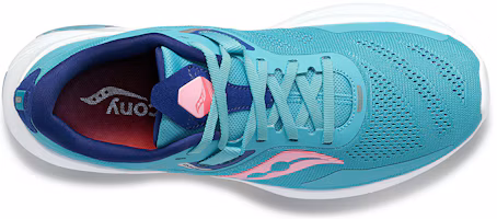 Lookbook Saucony Guide 15 支撐 低幫 跑步鞋 女款 藍色